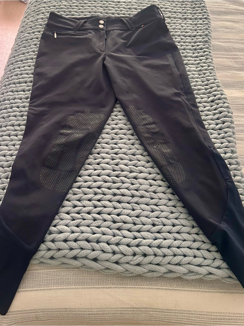 For Horses navy blue breeches, Size 44 - Picture 2 of 8